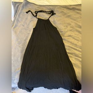 Halter maxi/midi dress